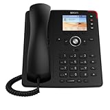 Snom D713 IP Telefono da Tavolo SIP - Telefoni Ricondizionati, Centralino Telefonico, Telefono Fisso Casa con Display TFT a Colori da 2,8", 4 Tasti LED Configurabili, Audio HD, Cuffie Collegabili