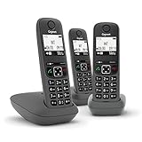 Gigaset cordless trio AS490 | Nero