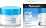 Neutrogena Hydro Boost Crema Gel, Crema idratante viso in gel leggero, Crema viso Acido Ialuronico per un idratazione intensa, Ideale per pelle secca e sensibile, 50 ml