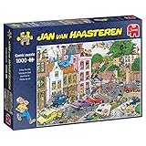 Jumbo- Friday The 13th 1000 PCS Banana, Polizia Jigsaw Puzzle, Colore Multi kleuren, 19069