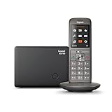 Gigaset CL660 Telefono Cordless, Vivavoce, Calendario, Nero [Italia]