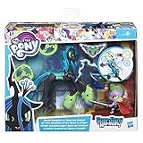 Hasbro- My Little Pony Guardians of Harmony Queen Chrysalis V. Spike The Dragon, Modelli Assortiti, 1 Pezzo, B6009