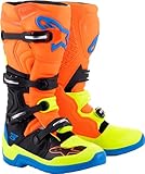 Alpinestars Tech 5 Stivali motocross (Orange,10 (44.5))