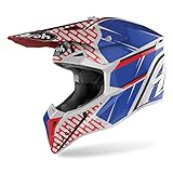 AIROH CASCO WRAAP IDOL RED/BLU GLOSS L