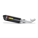 AKRAPOVIC SCARICO POSTERIORE ADATTABILE KAWASAKI Z 750 2009 2012