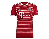 adidas Ufficiale 2022/23 Casa Maglia, Red, M Uomo