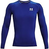 Under Armour Ua Hg Armour Comp Ls Maglietta a maniche lunghe, Royal, S Uomo