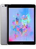 2018 Apple iPad 6th Gen (9.7 inch, Wi-Fi + Cellular, 32GB) Grigio Siderale (Ricondizionato)
