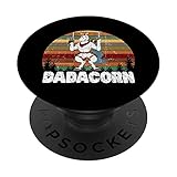 Dadacorn Unicorn Dad Vintage Retro Sunset Cowboy Sheriff PopSockets PopGrip Intercambiabile