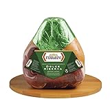 Ferrarini Prosciutto Crudo Stagionato Dolce Riserva Senza Osso, Crudo Stagionatura Min. 10 Mesi Pulito a Coltello, Forma Piatta, Peso Variabile, Per Gastronomie/Ristorazione, Pezzatura Tra 5,5 e 6,2Kg