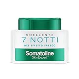 Somatoline SkinExpert, 7 Notti Gel Effetto Fresco, Trattamento Corpo Anticellulite, Ultra Intensivo, con Sale Integrale, 400ml