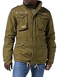 Brandit M65 Giant Giacca da Campo Nuovo Army Giacca Invernale + Imbottitura Noi Parka Giacca, Dimensioni:3XL, Colore:Oliv