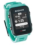 Sigma Sport ID.Tri Basic, Orologio da Triathlon GPS Unisex-Adult, Neon Mint,
