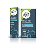 Veet Men Kit Crema Depilatoria per Uomo per parti Intime 100ml + Pelli Sensibili, 200 ml, Azione Rapida