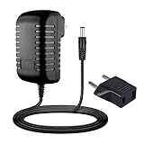 Guy-Tech Cavo di alimentazione AC/DC compatibile con Sony ICF-7600d ICF-7600ds ricevitore radio + spina EU