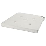 Ikea JUSTINA cuscino per sedia, 42/35x40x4 cm, naturale