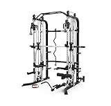 TOORX ASX-2000 Stazione ALL IN ONE - 3-IN-1 dual pulley, smith machine, rack.
