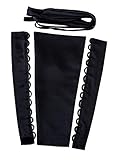 Hoseirty Corredo corredo del corsetto del vestito da cerimonia nuziale delle donne della chiusura lampo di sostituzione regolabile Fit corredo posteriore del corsetto per, Nero , 48