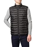 Tommy Hilfiger PACKABLE RECYCLED VEST MW0MW18762, Uomo, Nero (Black), L