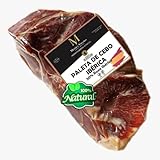 1.2 Kg Prosciutto Iberico Disossato (Spalla) - Da Suini Ruspanti Allevati in Dehesas e 100% Processo Naturale di Stagionatura - Jamon Iberico Spagnolo - Paleta Iberica de Cebo de Campo