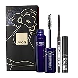 Avon Set regalo Mascara/Bastone Glimmerstick/Sopracciglia in bella confezione regalo