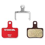 Top Brake pastiglie Freni a Disco per SRAM Level Ultimate/Red/AXS Force Road And XC MTB Brake Set (Performance - Rosso)