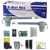 Kit GENIUS FAAC Automazione Cancello Battente G-BAT 300 51701271 GFLASH 230V