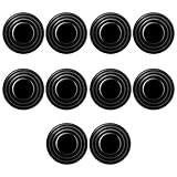 10Pcs Guarnizione Anticollisione Portiera Auto, Adesivo Auto Anticollisione per Assorbimento Urti Auto Isolamento Aacustico Ammortizzatore Portiera Auto (bianco)