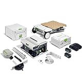 Festool Sega circolare da banco a batteria CSC SYS 50 EBI-Set