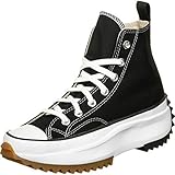 CONVERSE Run Star Hike Canvas Platform, Sneaker Uomo, Schwarz Weiß, 41 EU