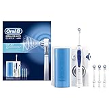 Oral-B Oxyjet Idropulsore con Sistema di Pulizia in Profondità e Tecnologia con Microbollicine, 4 Testine