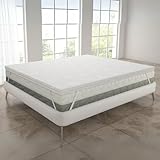 MAXIME MAISON - Topper Memory Foam 160x190 (Spessore 5cm) Sopra Materasso Topper Matrimoniale per Materasso 160x190 Made in Italy Dal Cuore dell Italia al Tuo Letto: Il Topper che Promette Sogni d Oro