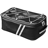 Generic V121-bicycle Tail Bag Borsa per Bicicletta, Acrilico, Nero