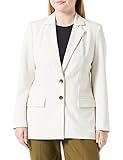 Sisley Giacca 2kvxlw00d, Bianco Crema 0L8, 48 Donna