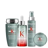 Kérastase | Genesis Homme, Shampoo per Capelli + Genesis Homme, Spray Fortificante + Genesis Homme, Cera Ispessente Texturizzante + Genesis Homme, Siero per Capelli Indeboliti