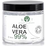 Gel di Aloe Vera Puro 100% - Coltivato Ecologicamente nelle Canarie, Idratante per Viso, Corpo e Capelli - Lenitivo per Scottature, Irritazioni, Doposole, Dopobarba e Post-Depilazione - 250ml