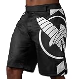 Hayabusa Icon Fight Shorts - Zwart / Wit