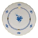 herend esportazione Cinese Bouquet Blue Dinner Plate by herend