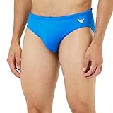 Emporio Armani Essential Eagle Logo Swim Brief, Slip Uomo, Blu (Royal Blue), 52