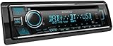 Kenwood Autoradio Bluetooth KDC-BT760DAB con DAB+, Ingresso USB/AUX Frontale, con Frontalino Estraibile, Compatibile con Alexa, Controllo da App, Compatibilità con Comandi a Volante, Multicolore