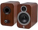 Q Acoustics 3030i Coppia di altoparlanti compatti, noce