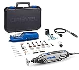 Dremel 4250 Multiutensile 175 W, Kit Multiutensile con 3 Complementi e 45 Accessori, Motore da 175 W con Electronic Feedback, Velocità Variabile 5.000-35.000 giri/min