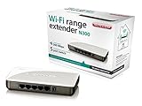 Sitecom WLX-2001 Wi-Fi Range Extender N300, Integrated 5 Port Switch, 10/100, Bianco