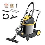 STANLEY Aspiratore Solidi e Liquidi SXVC50XTDE con Presa Elettroutensili (1600 W, 50 l)