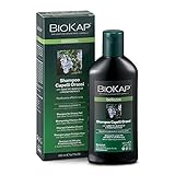 BIOKAP Shampoo Capelli Grassi, Trattamento capelli anti sebo con Abete Bianco e Rosmarino, Azione purificante, rinfrescante e protettiva, Effetto seta, 200 ml