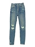 Free People Sabrina Super Skinny Mid Indigo 27 26