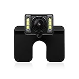 Auto-Vox CAM1 fotografica di retrovisione con IP68 resistenza all  acqua, hochhell al sensore di immagine, Visione notturna con 6 LED per la maggior parte dei modelli di auto e camion & RV