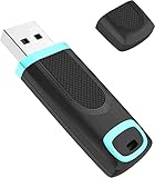 Chiavetta USB 3.0 128GB, Vansuny Penna USB 128 GB con Indicatore LED, Pen Drive 128 Giga con Cappuccio Protettivo, Memoria USB 3.0 per PC/Laptop/Notebook