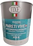 TIXE 651501 PARETI VIVE IDROPITTURA ANTIMUFFA 01 LT, BIANCO