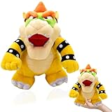 Bankeep Peluche a forma di drago in piedi Koopa Bowser in peluche, 25 cm (giallo)